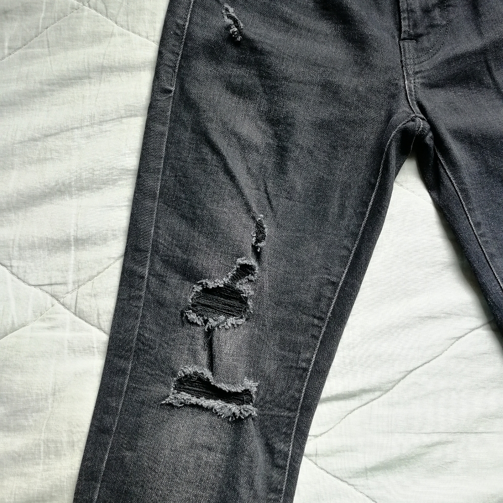 AMERICAN EAGLE Mens Distress Skinny Flex 26x28 - Picture 3 of 11